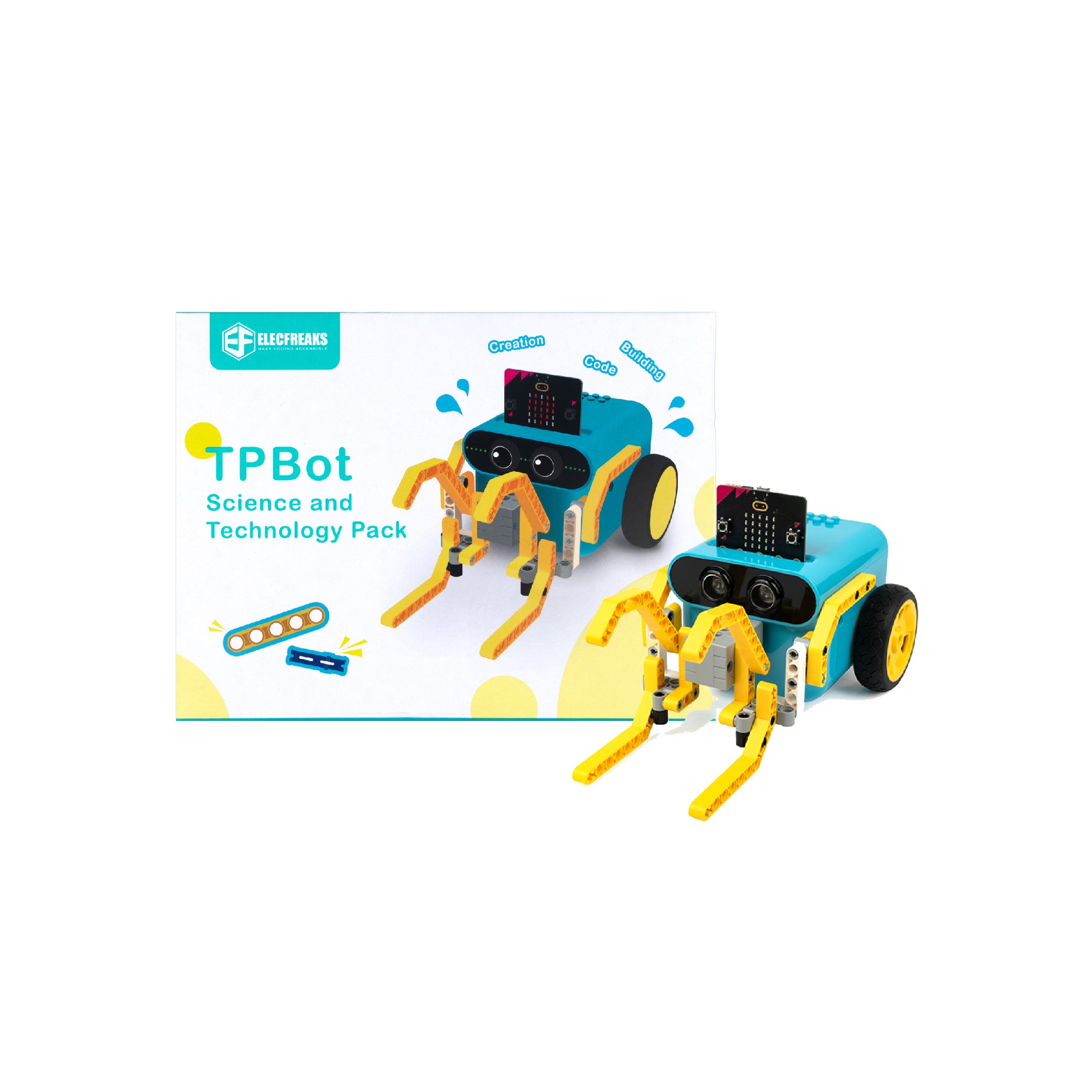 elecfreaks-tpbot-pack-construction-science-180-blocs image 1