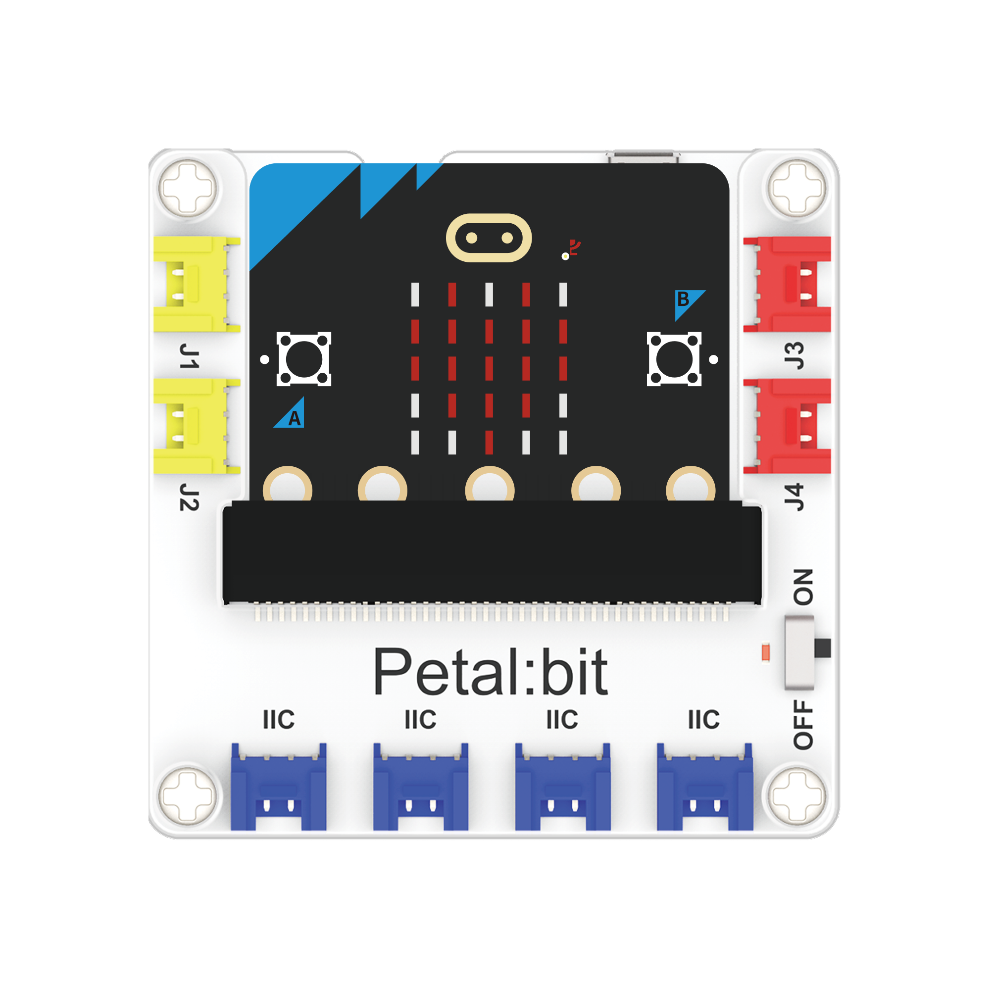 elecfreaks-petal-bit-carte-extension-micro-bit-analogique-i2c image 1