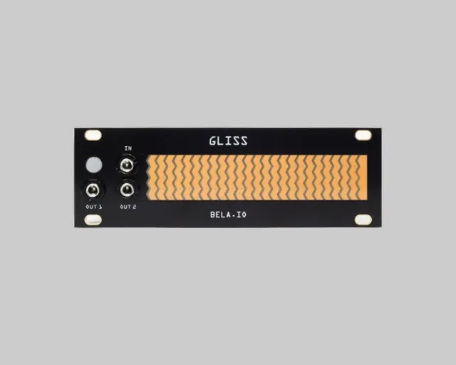 bela-gliss-1u-fa-ade-plaque-eurorack-24-hp-intellijel image 1