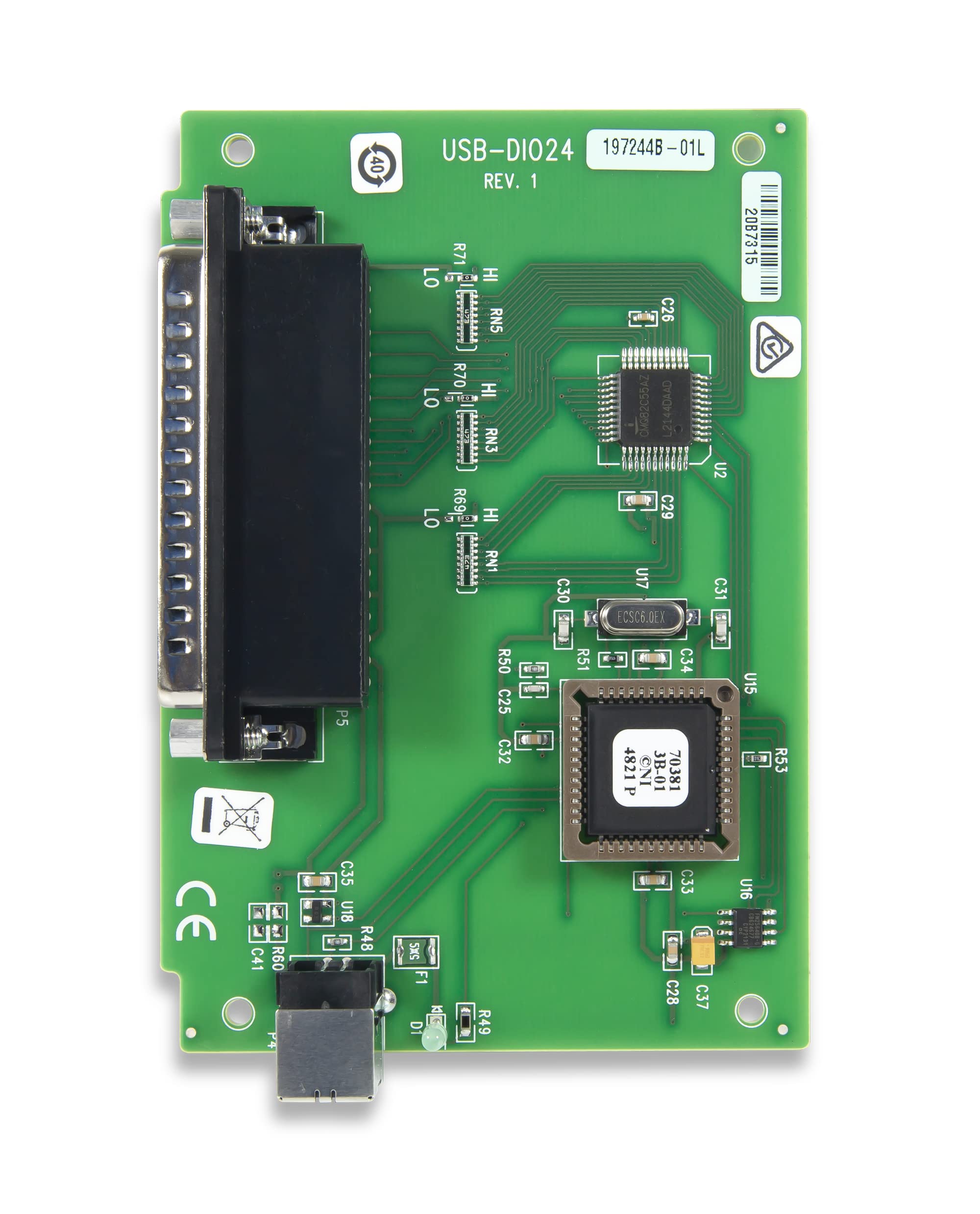 digilent-usb-dio24h-37-carte-e-s-num-rique-24-voies-usb image 2