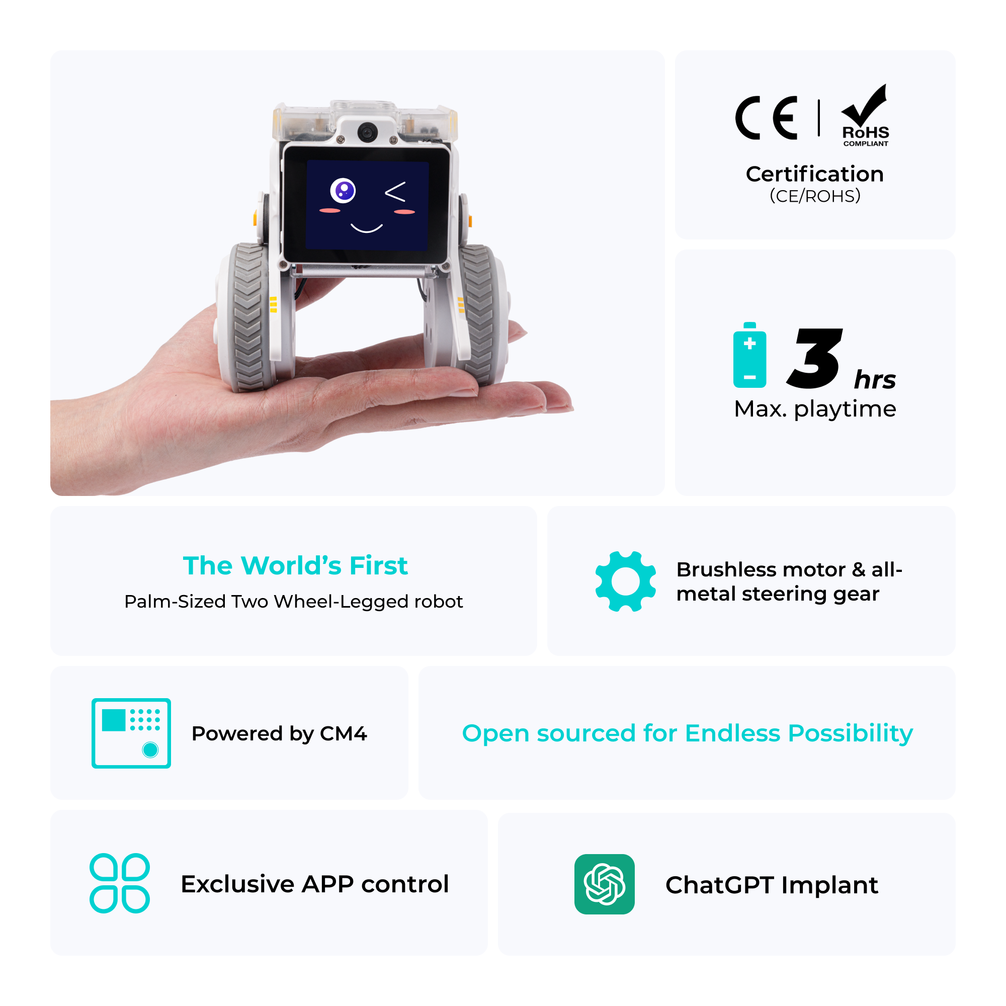 elecfreaks-cm4-xgo-rider-robot-chien-raspberry-pi-ia image 2