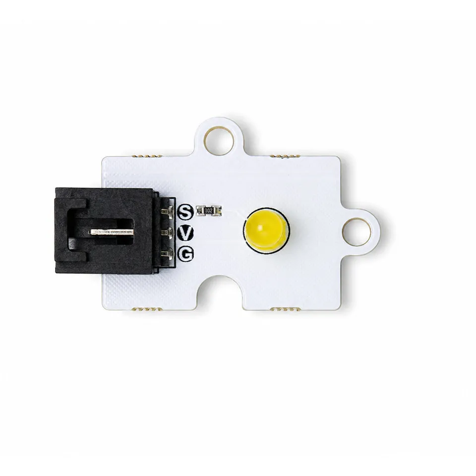 elecfreaks-octopus-brique-led-5mm-jaune-module image 1