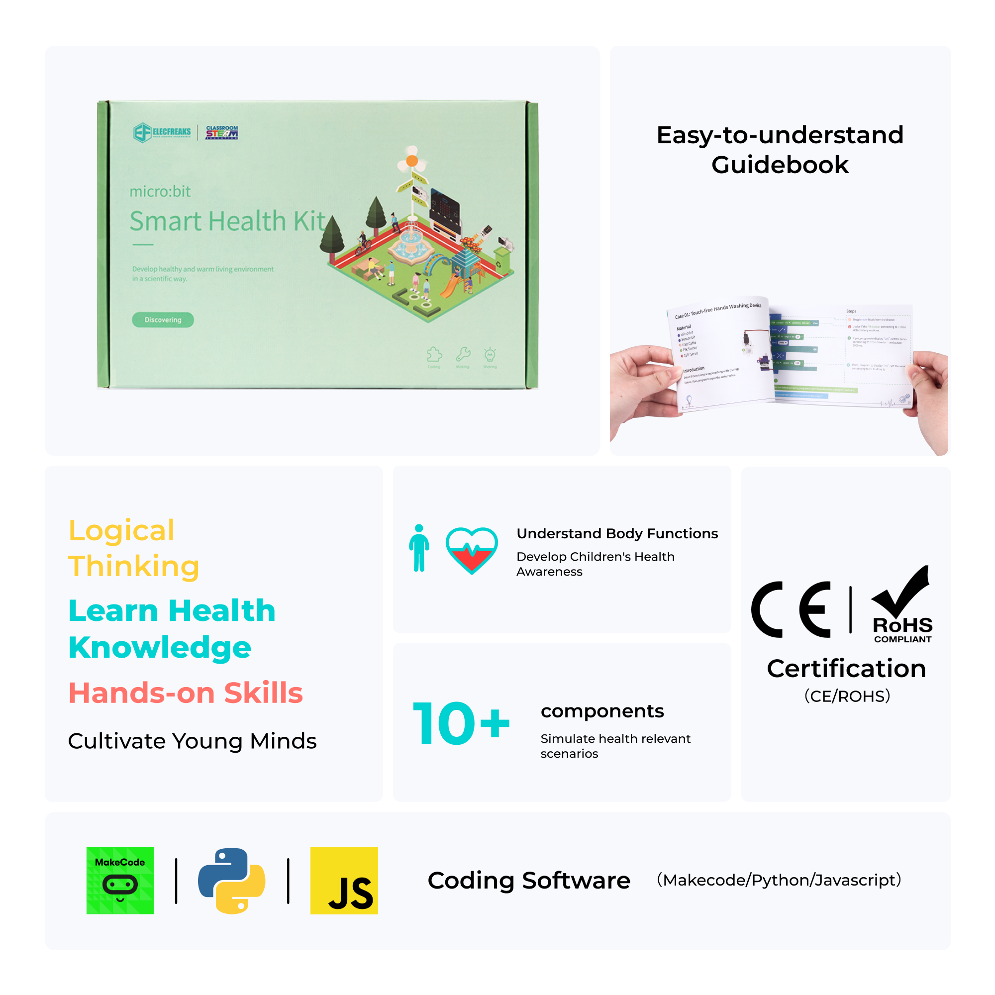 elecfreaks-smart-health-kit-micro-bit-kit-capteurs-sans-carte image 2
