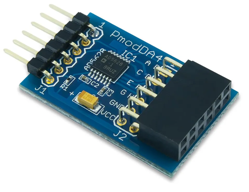 digilent-pmod-da4-convertisseur-dac-12-bits-8-canaux image 1