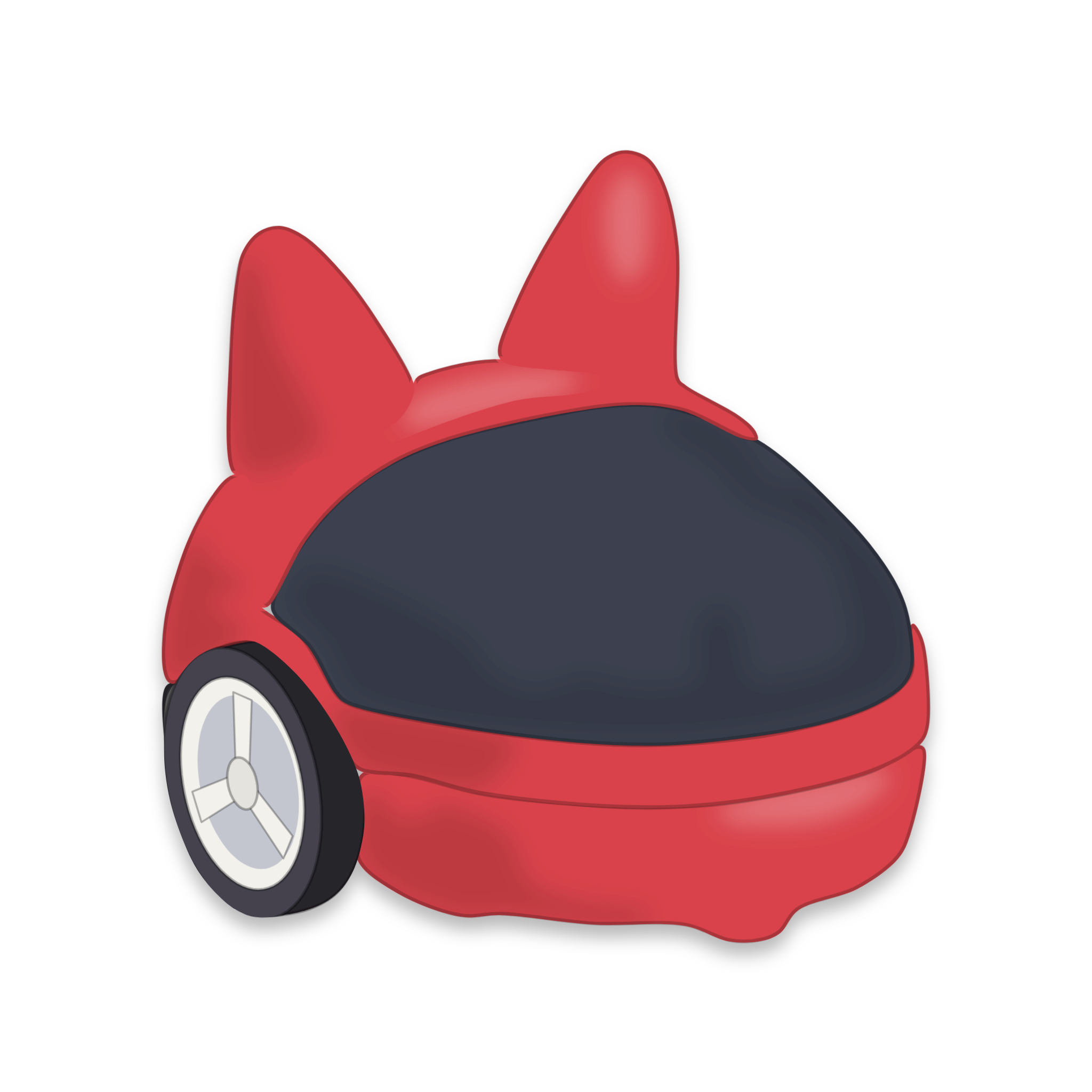 elio-backpacks-oreilles-de-chat-sac-dos-gris-imprim-3d image 5