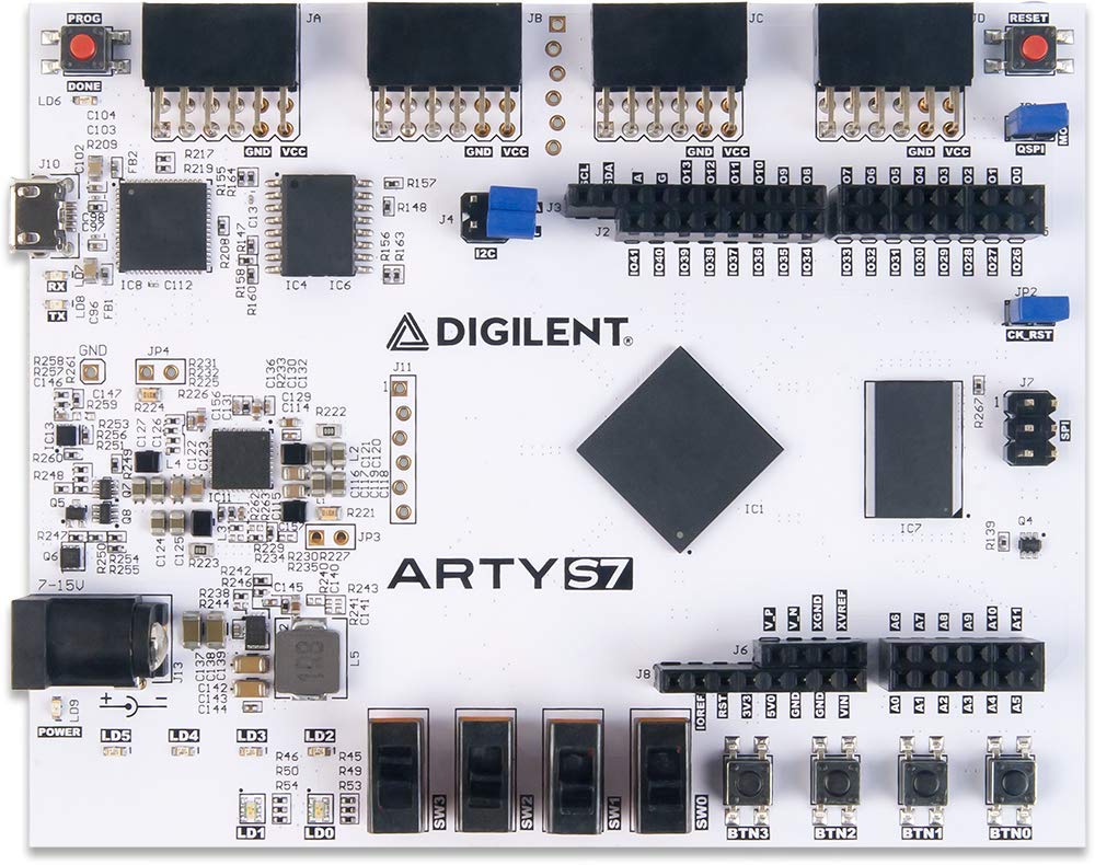 digilent-arty-s7-25-carte-fpga-spartan-7 image 2