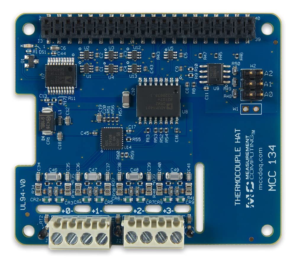 digilent-mcc-134-carte-thermocouple-daq-hat-raspberry-pi-4-voies image 2