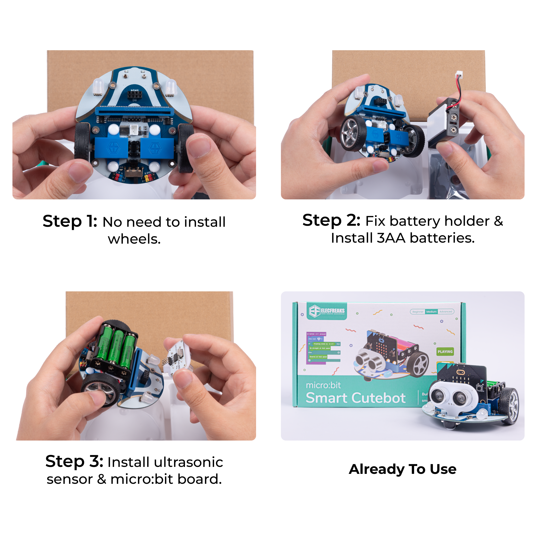 elecfreaks-cutebot-micro-bit-voiture-robot-sans-carte image 7