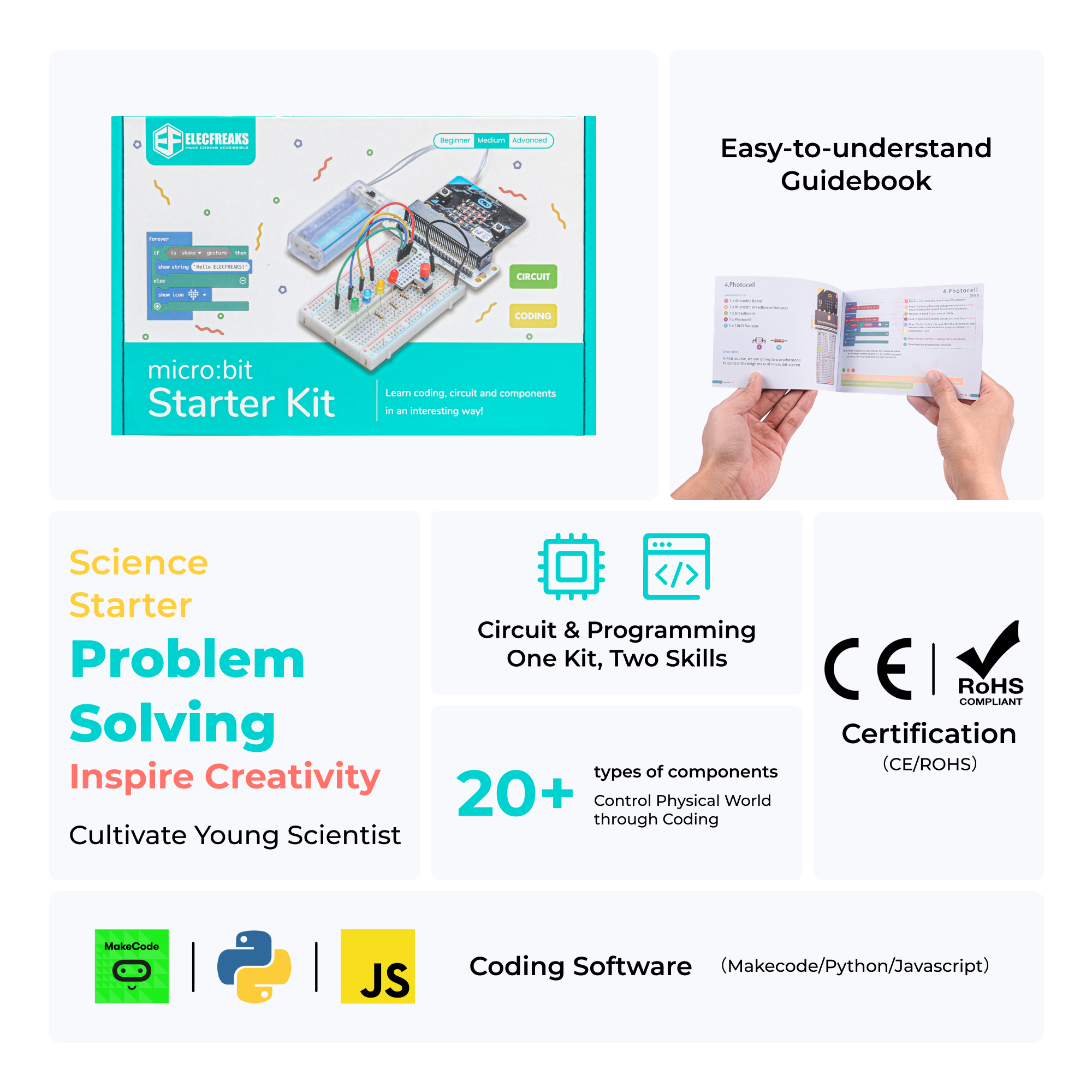 elecfreaks-smart-kits-starter-kit-micro-bit-14-projets-sans-carte image 2