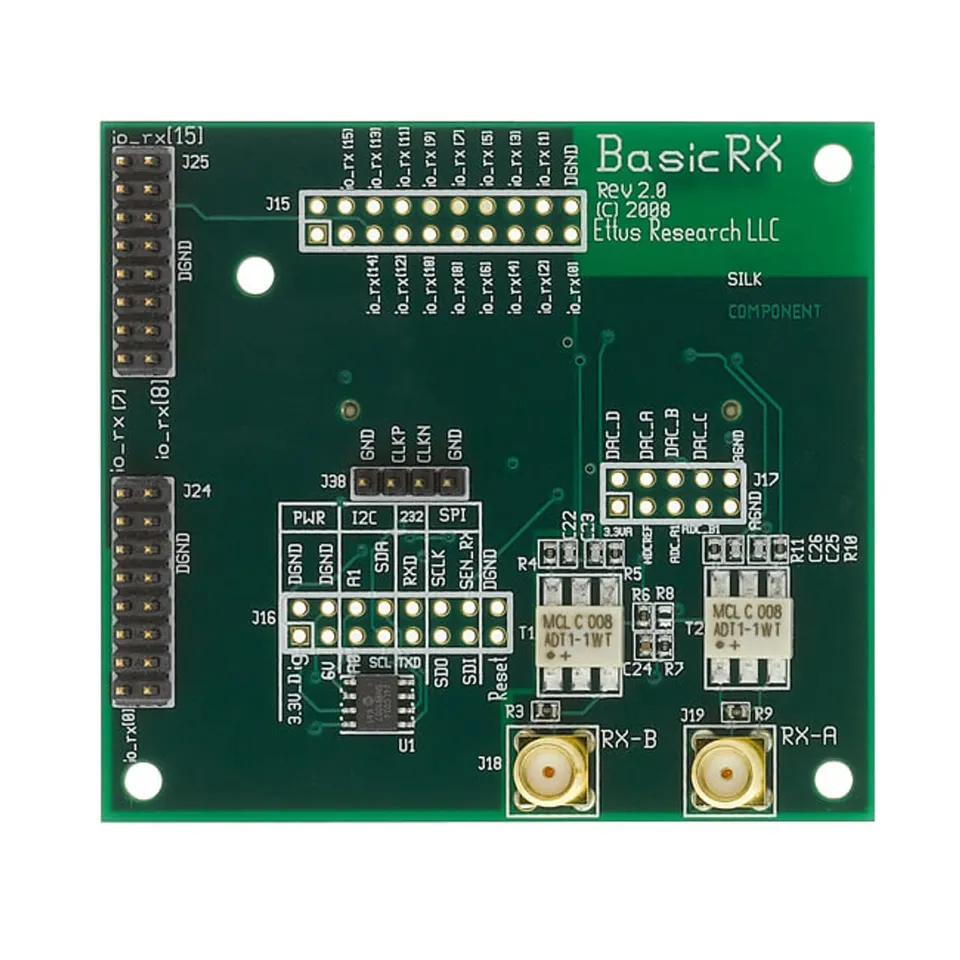 digilent-basicrx-carte-fille-rx-1-250-mhz-pour-usrp-n210 image 1