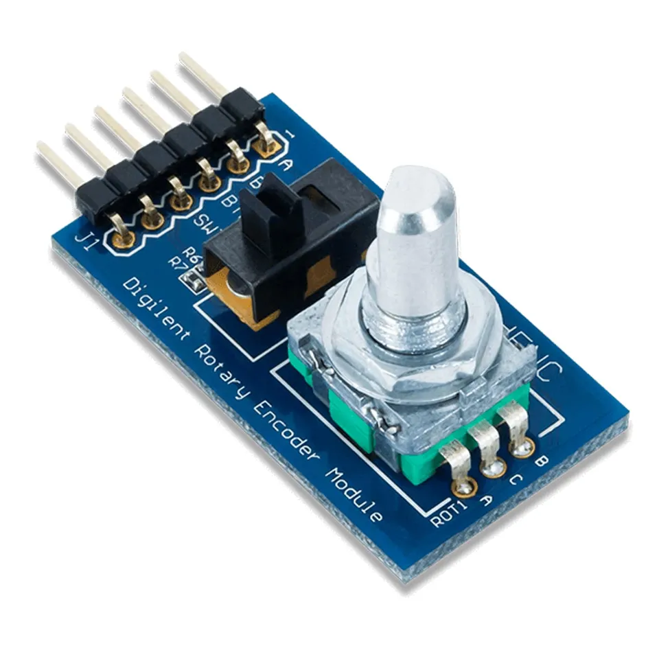 digilent-pmod-enc-encodeur-rotatif-bouton-gpio-interrupteur image 1
