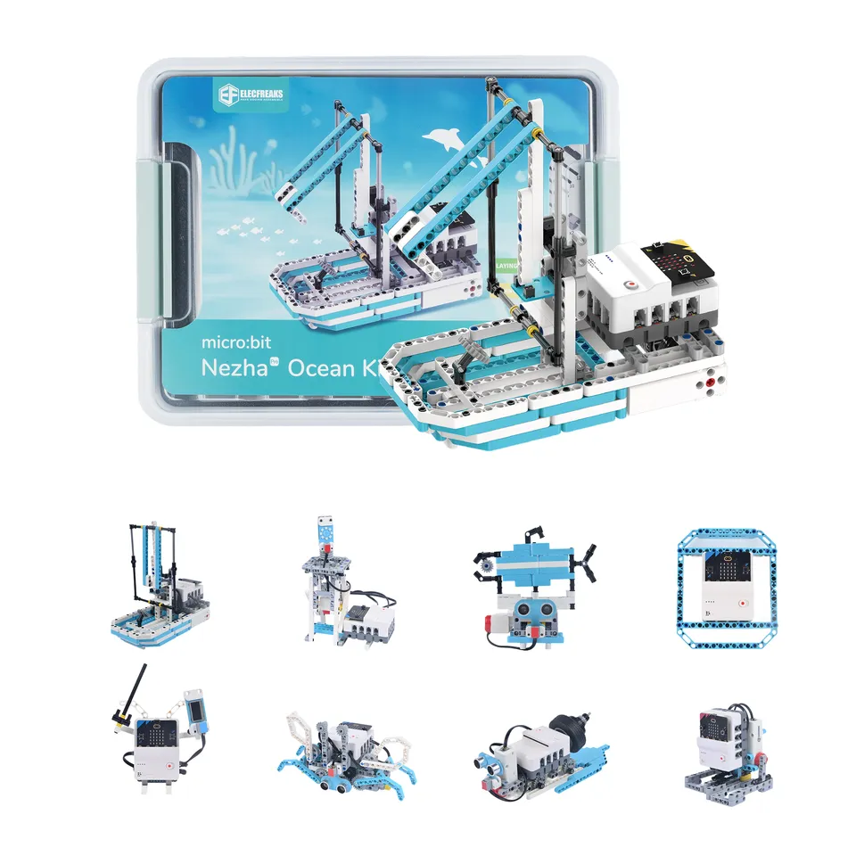 elecfreaks-nezha-pro-ocean-kit-robot-sans-micro-bit-cologie-marine image 1