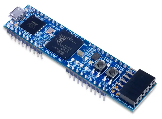 digilent-cmod-s7-module-fpga-spartan-7-xc7s25-carte-dip image 1