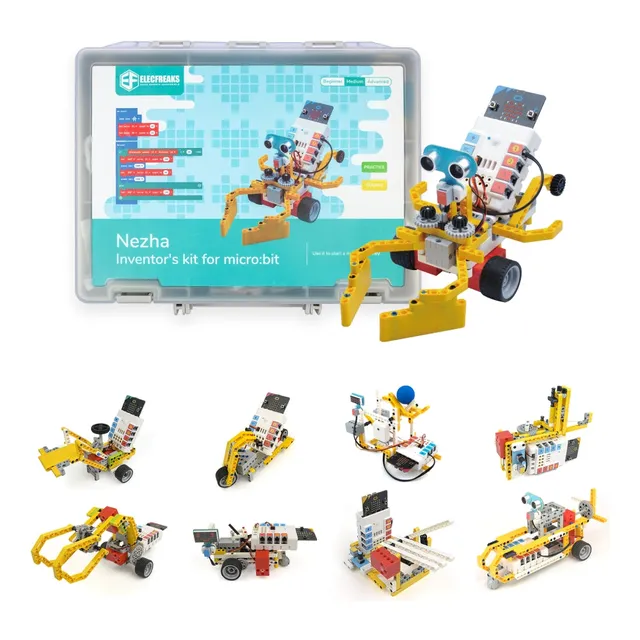 elecfreaks-nezha-48-en-1-kit-robot-micro-bit-400-briques image 1