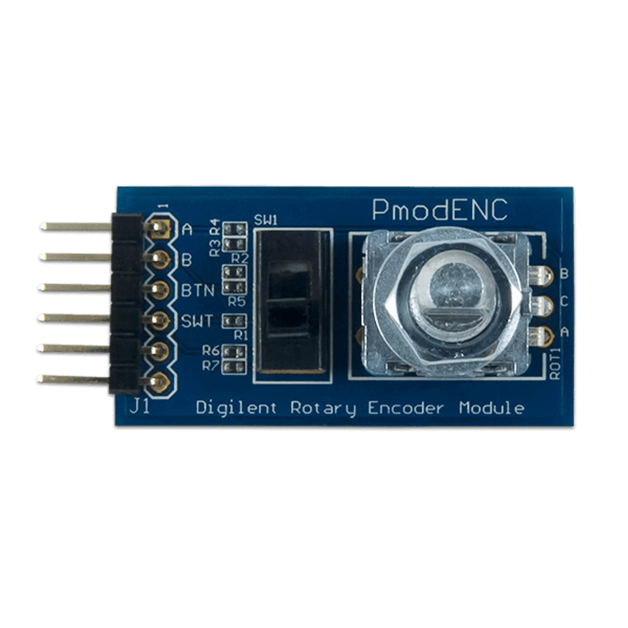 digilent-pmod-enc-encodeur-rotatif-bouton-gpio-interrupteur image 2