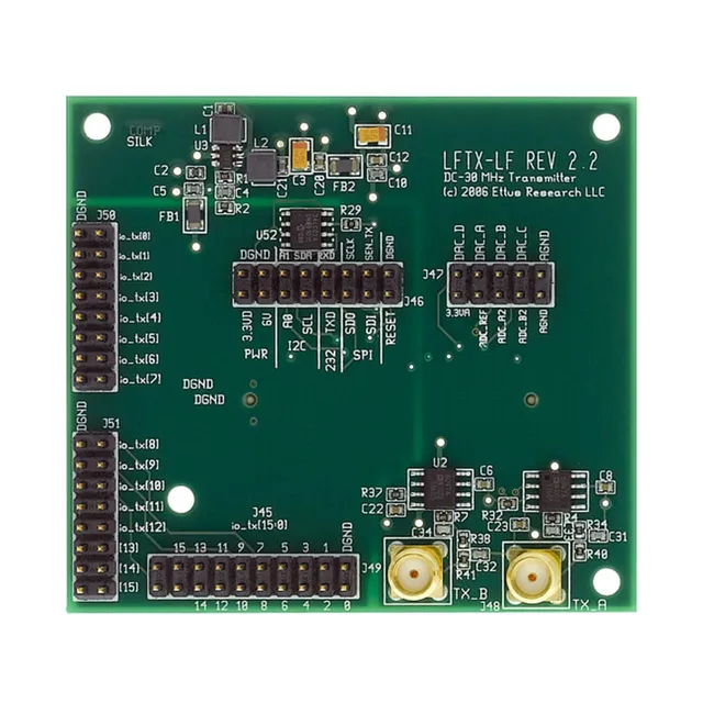 digilent-rf-daughterboards-lftx-carte-fille-usrp-0-30-mhz-tx image 1
