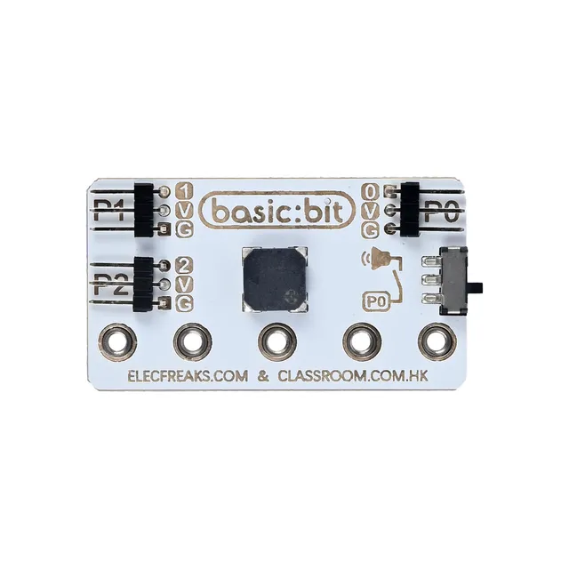 elecfreaks-basic-bit-carte-extension-micro-bit-buzzer-3-ports image 1