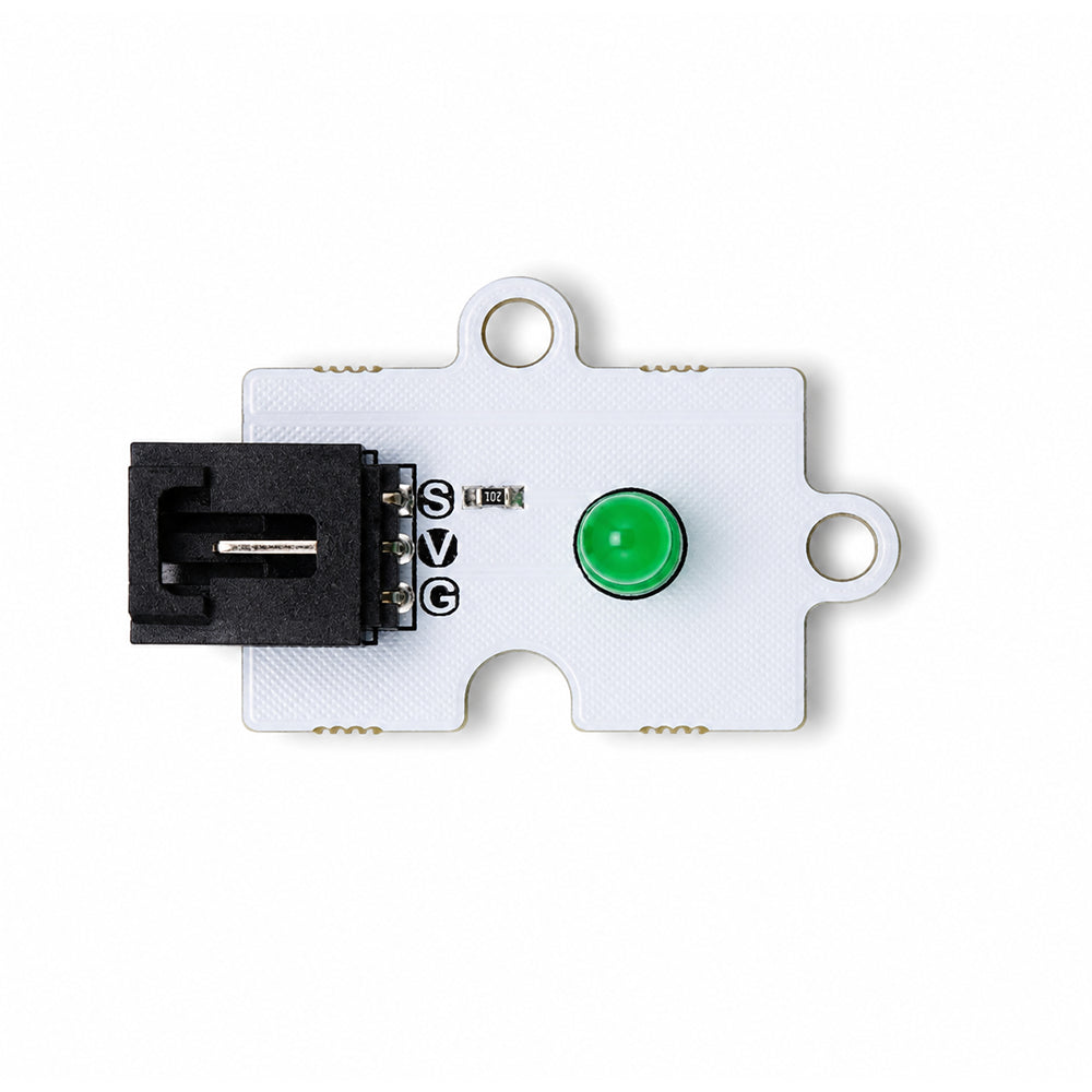 elecfreaks-octopus-brique-led-5mm-verte-3-3-5v-micro-bit image 1