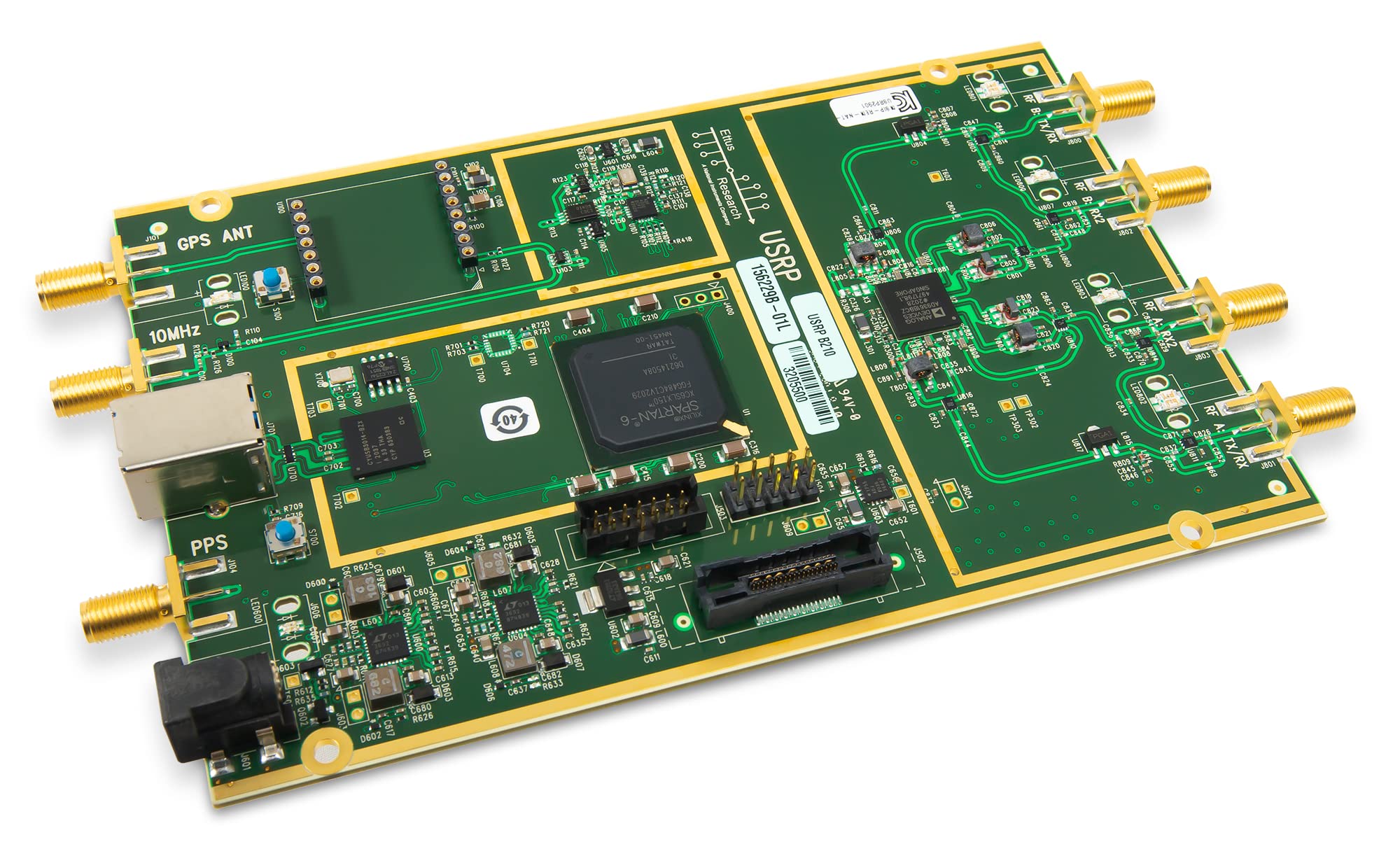ettus-usrp-b210-carte-radio-logicielle-sdr-2x2-6ghz image 1