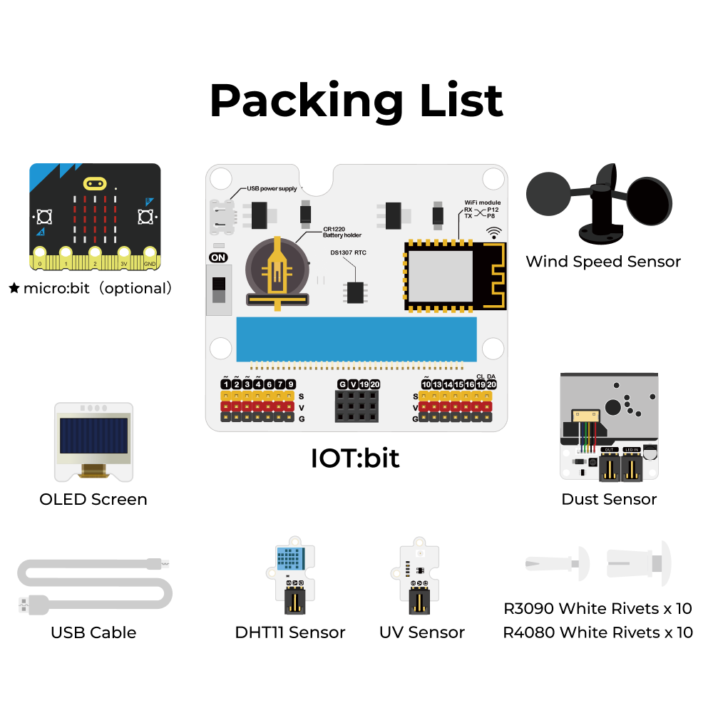 elecfreaks-smart-climate-kit-m-t-o-micro-bit-v2-sans-carte image 4
