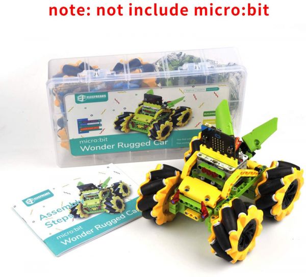 elecfreaks-wonder-kit-voiture-rugged-4wd-sans-micro-bit image 8
