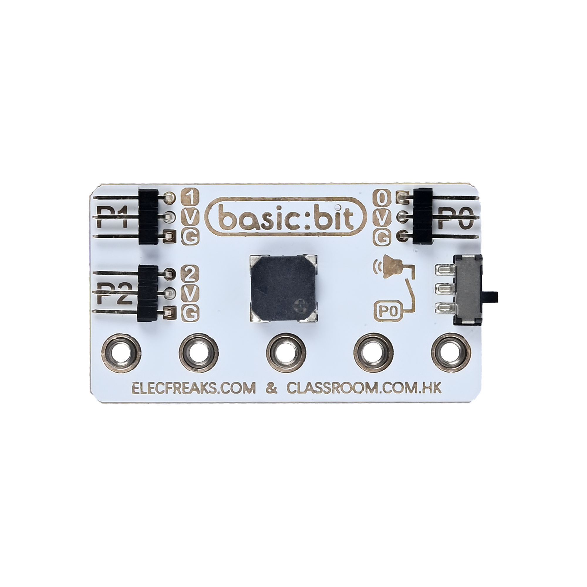 elecfreaks-basic-bit-carte-extension-micro-bit-buzzer-3-ports image 1