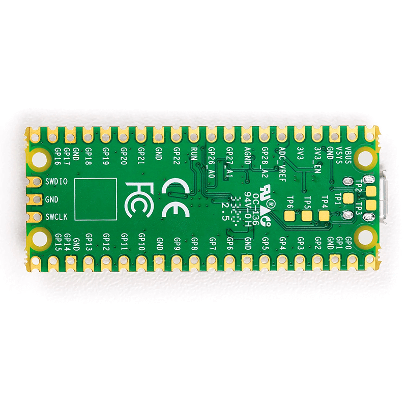 raspberry-pi-pico-carte-microcontr-leur-rp2040-2-mo image 2