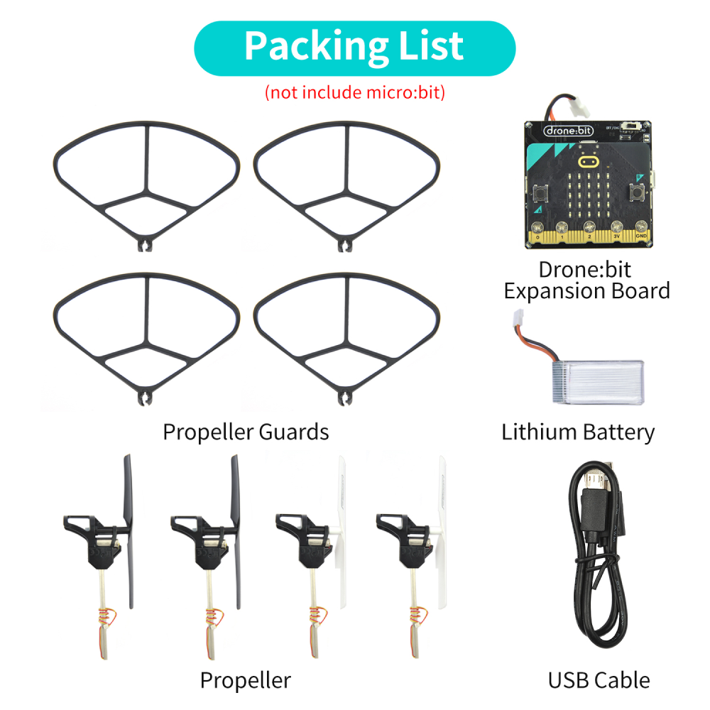 elecfreaks-drone-bit-kit-drone-programmable-micro-bit-sans-carte image 3