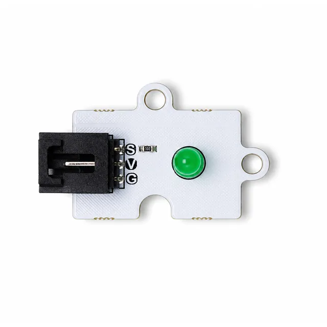elecfreaks-octopus-brique-led-5mm-verte-3-3-5v-micro-bit image 1