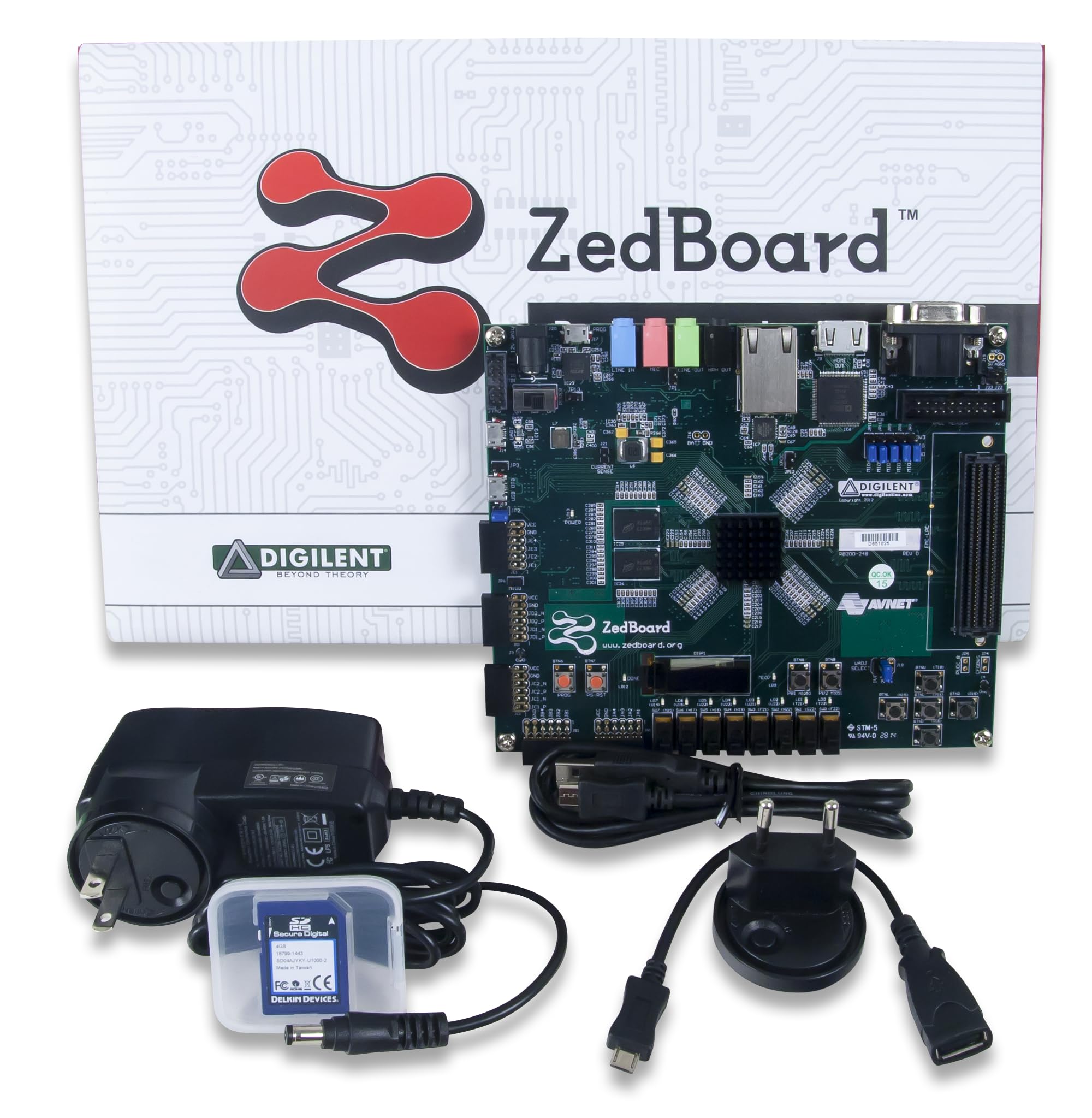 digilent-zedboard-carte-d-veloppement-zynq-7000-xc7z020 image 1