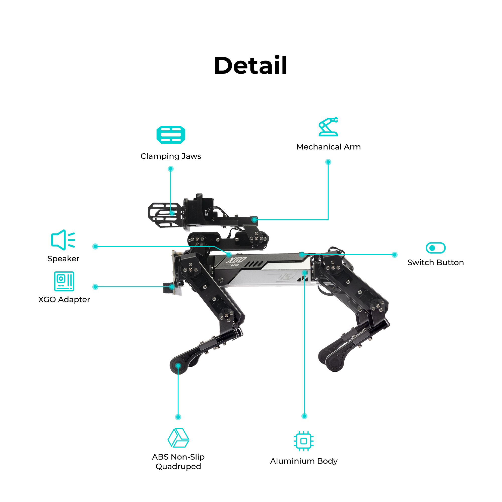 elecfreaks-xgo-robot-dog-v2-kit-micro-bit-type-c-15-axes image 3