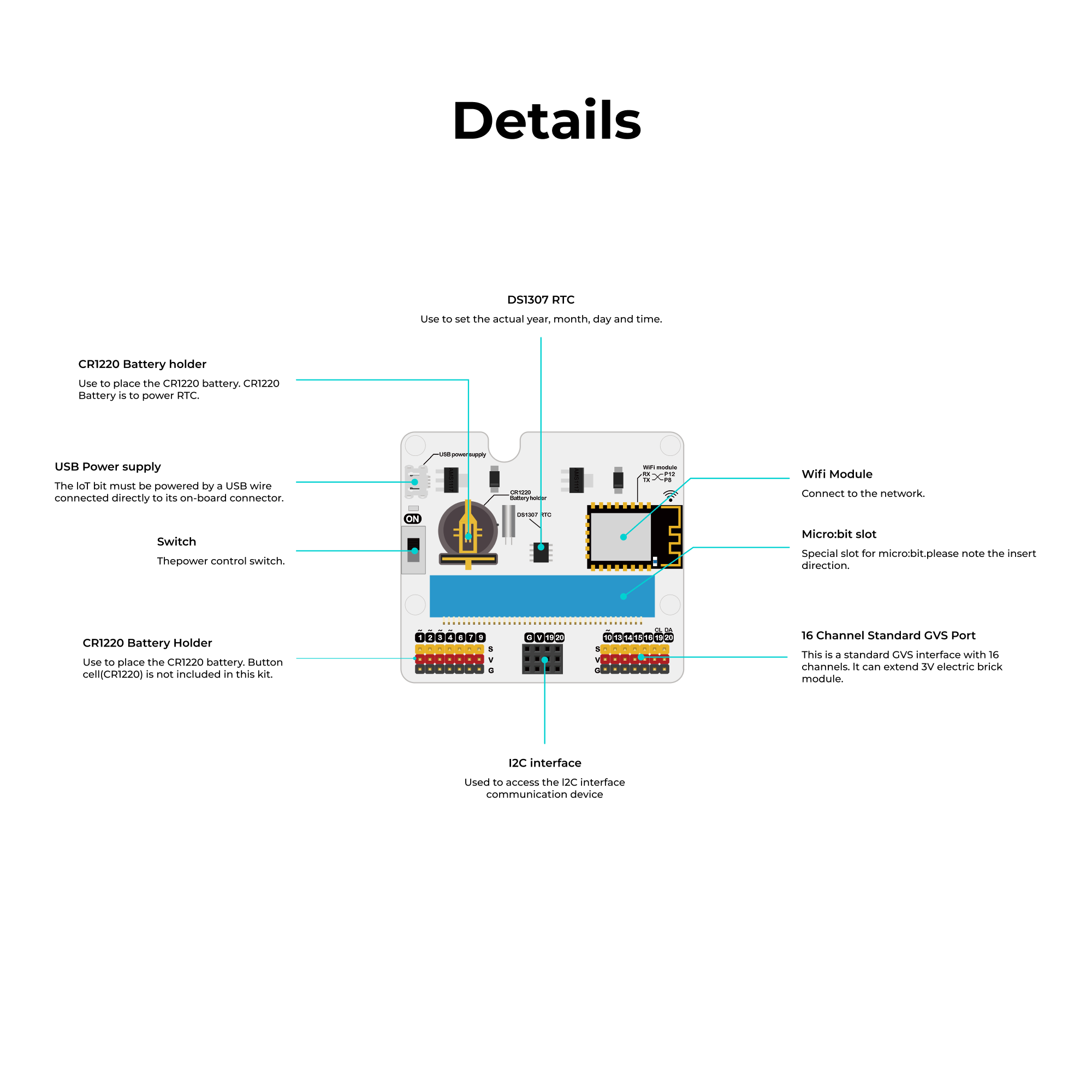 elecfreaks-iot-bit-carte-extension-wifi-micro-bit-esp8266 image 4