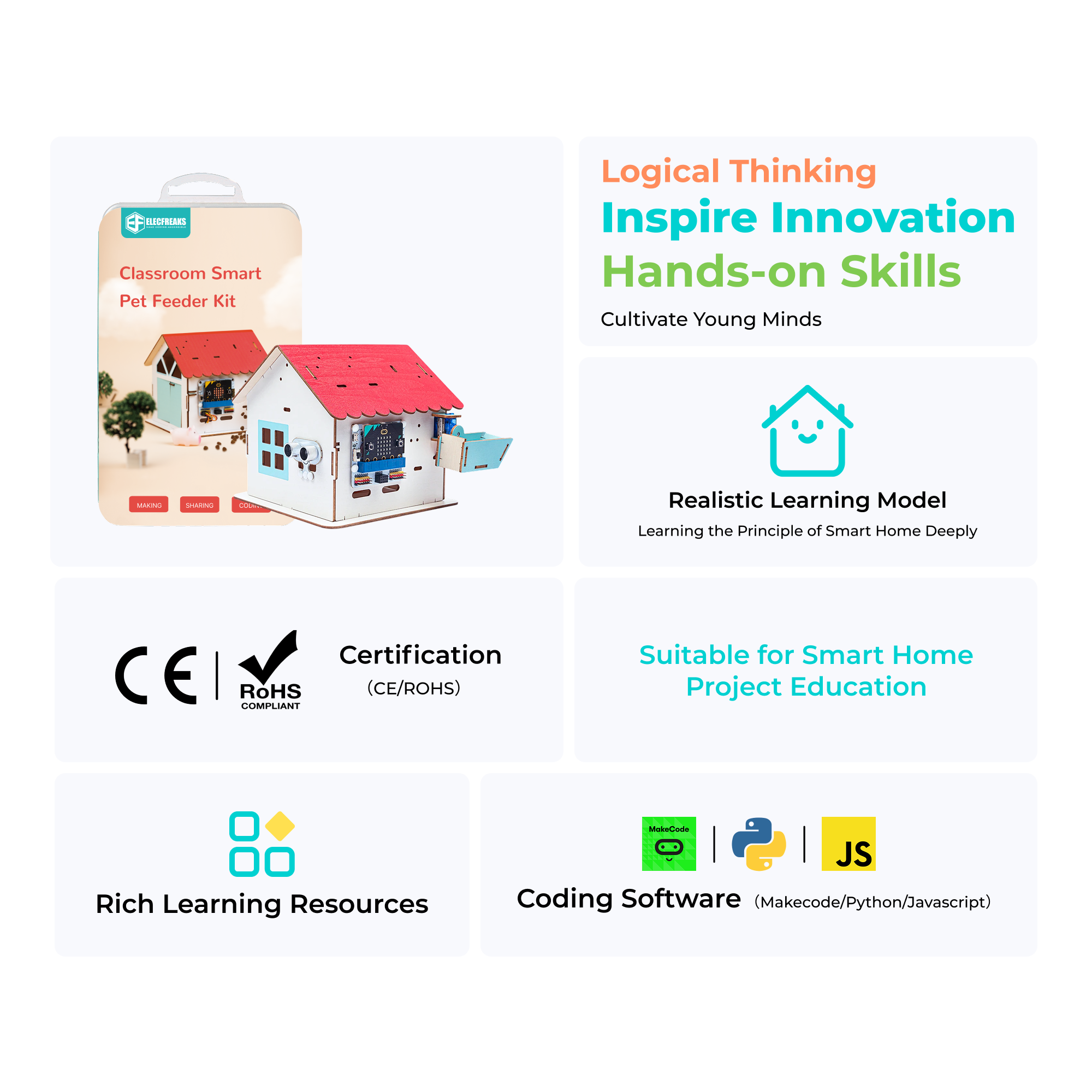 elecfreaks-smart-kits-classroom-distributeur-croquettes-kit-micro-bit image 2