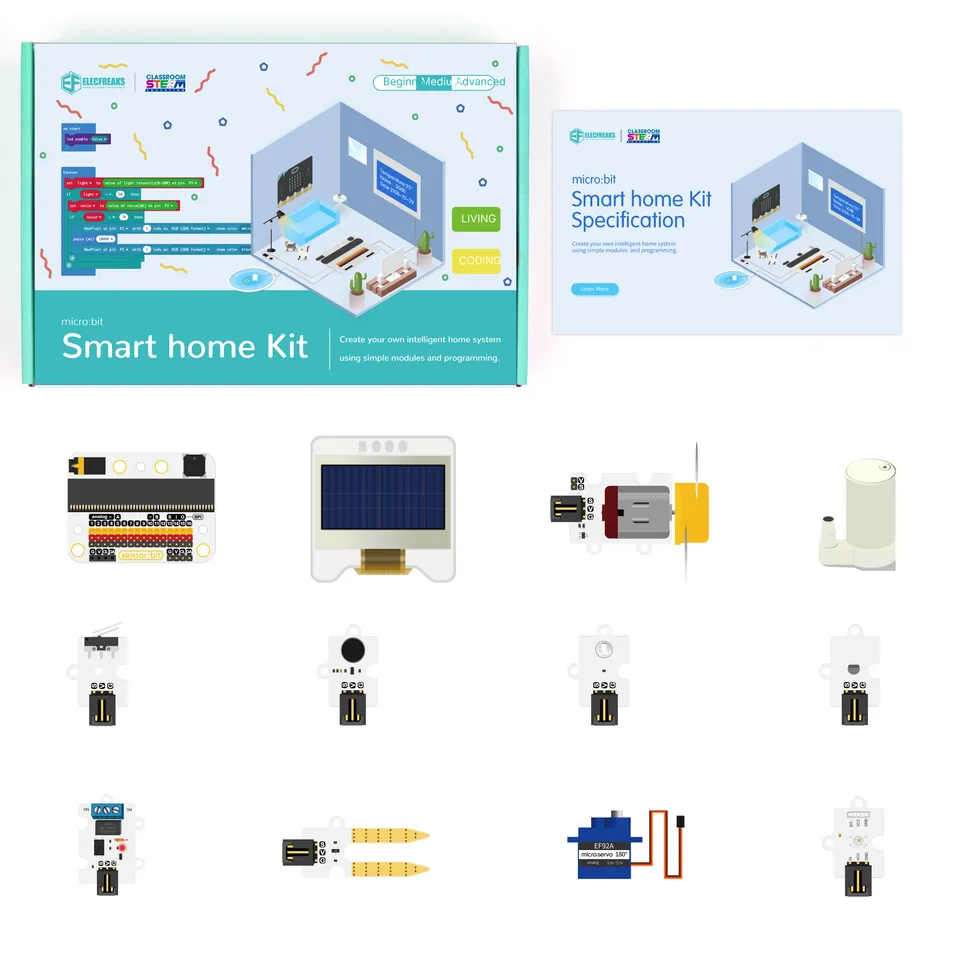 elecfreaks-micro-bit-smart-home-kit-domotique-sans-carte image 1
