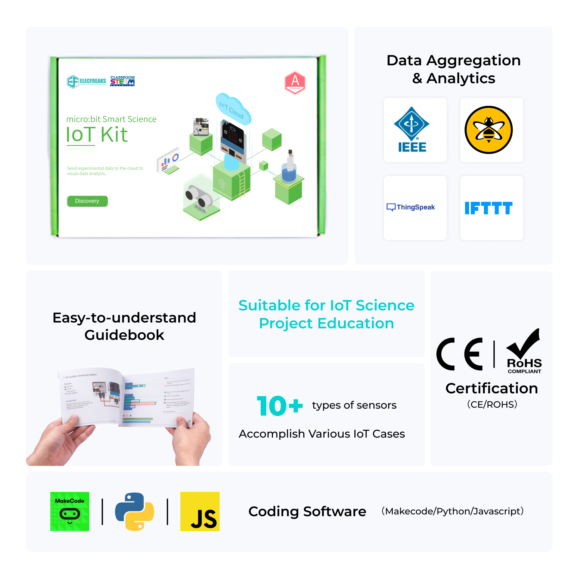 elecfreaks-smart-science-iot-kit-micro-bit-sans-carte image 2