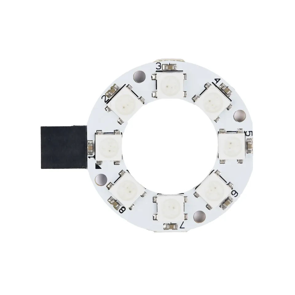 elecfreaks-octopus-anneau-led-rgb-8-leds-5v-adressable image 1
