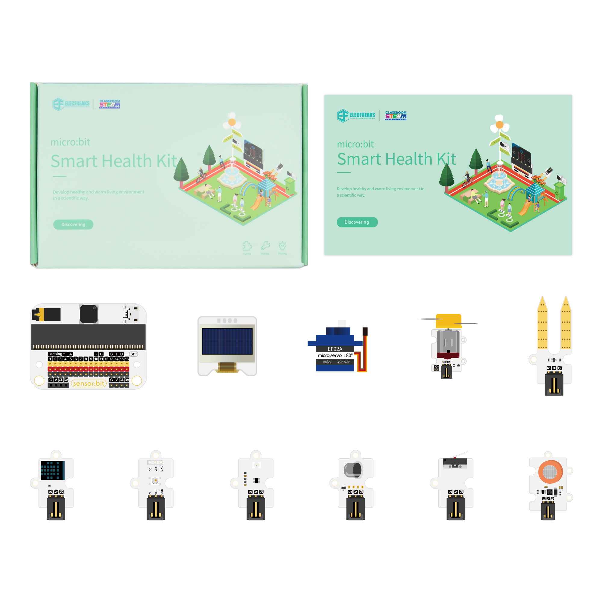 elecfreaks-smart-health-kit-micro-bit-kit-capteurs-sans-carte image 1