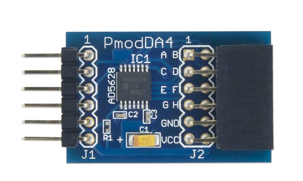digilent-pmod-da4-convertisseur-dac-12-bits-8-canaux image 2