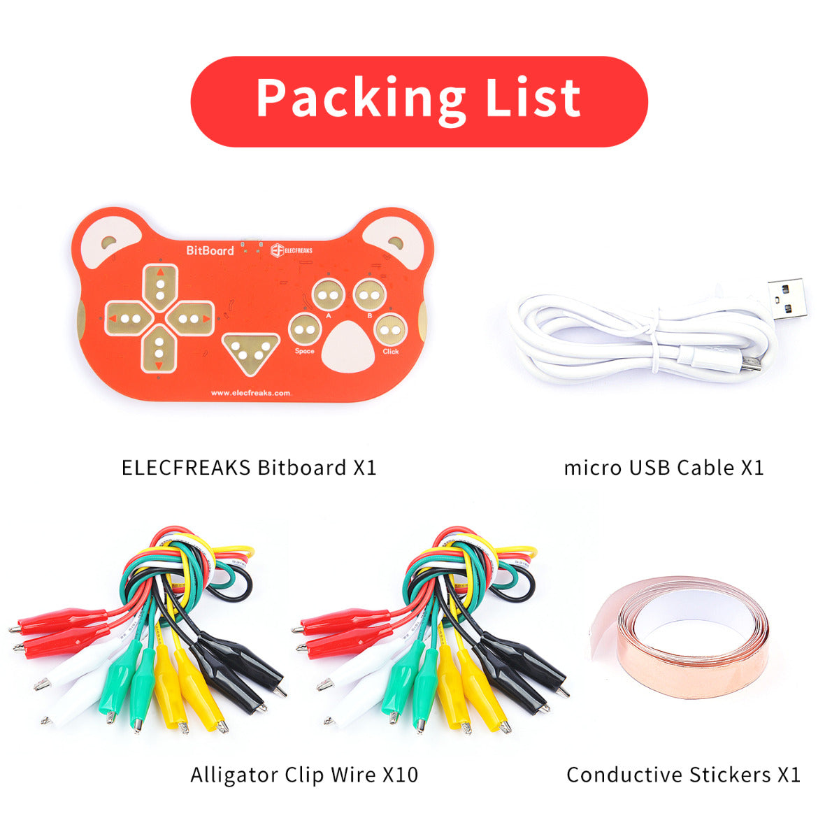 elecfreaks-bitboard-kit-carte-extension-clavier-tactile image 3