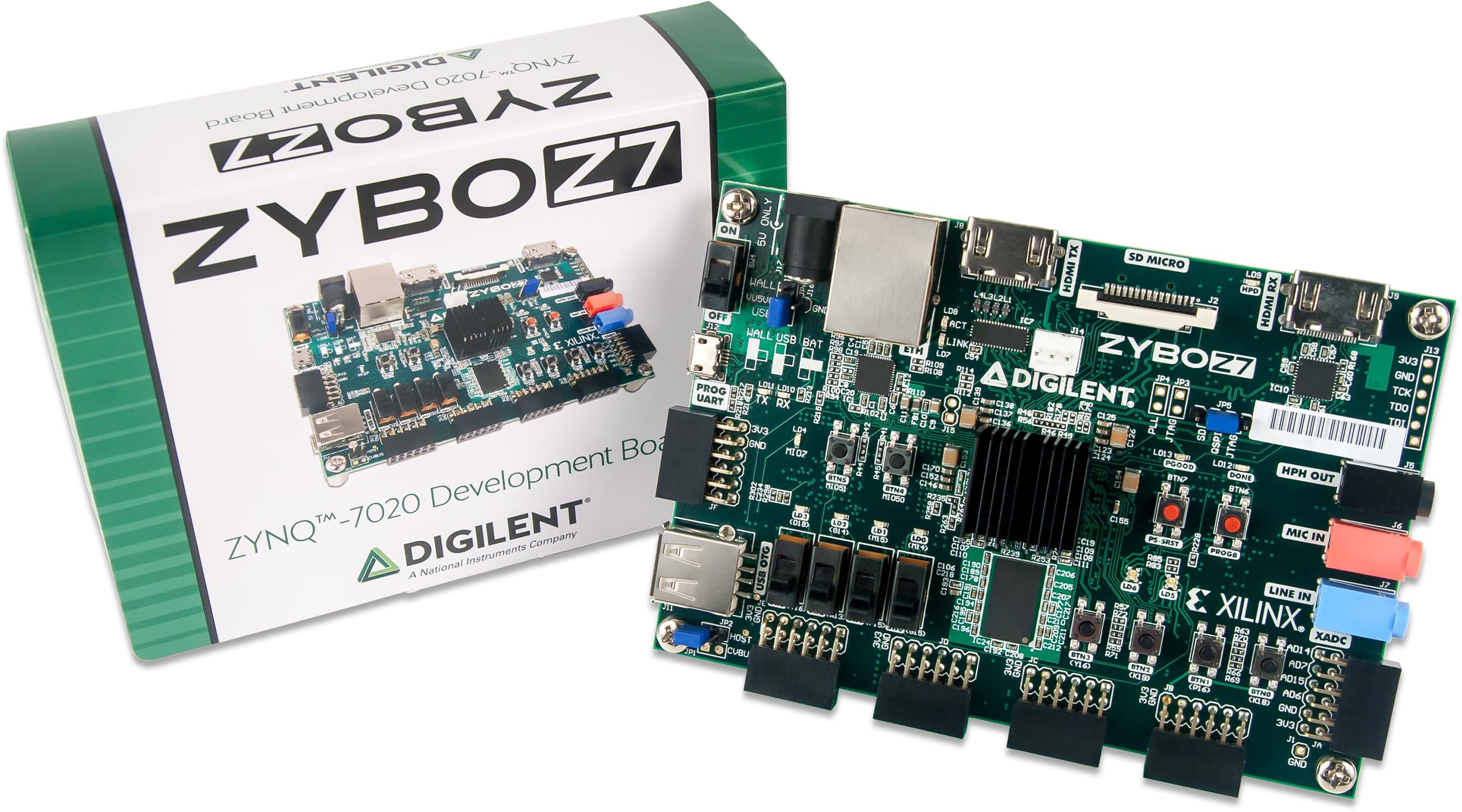 digilent-zybo-z7-20-carte-d-veloppement-zynq-7000-hdmi-1-go image 2