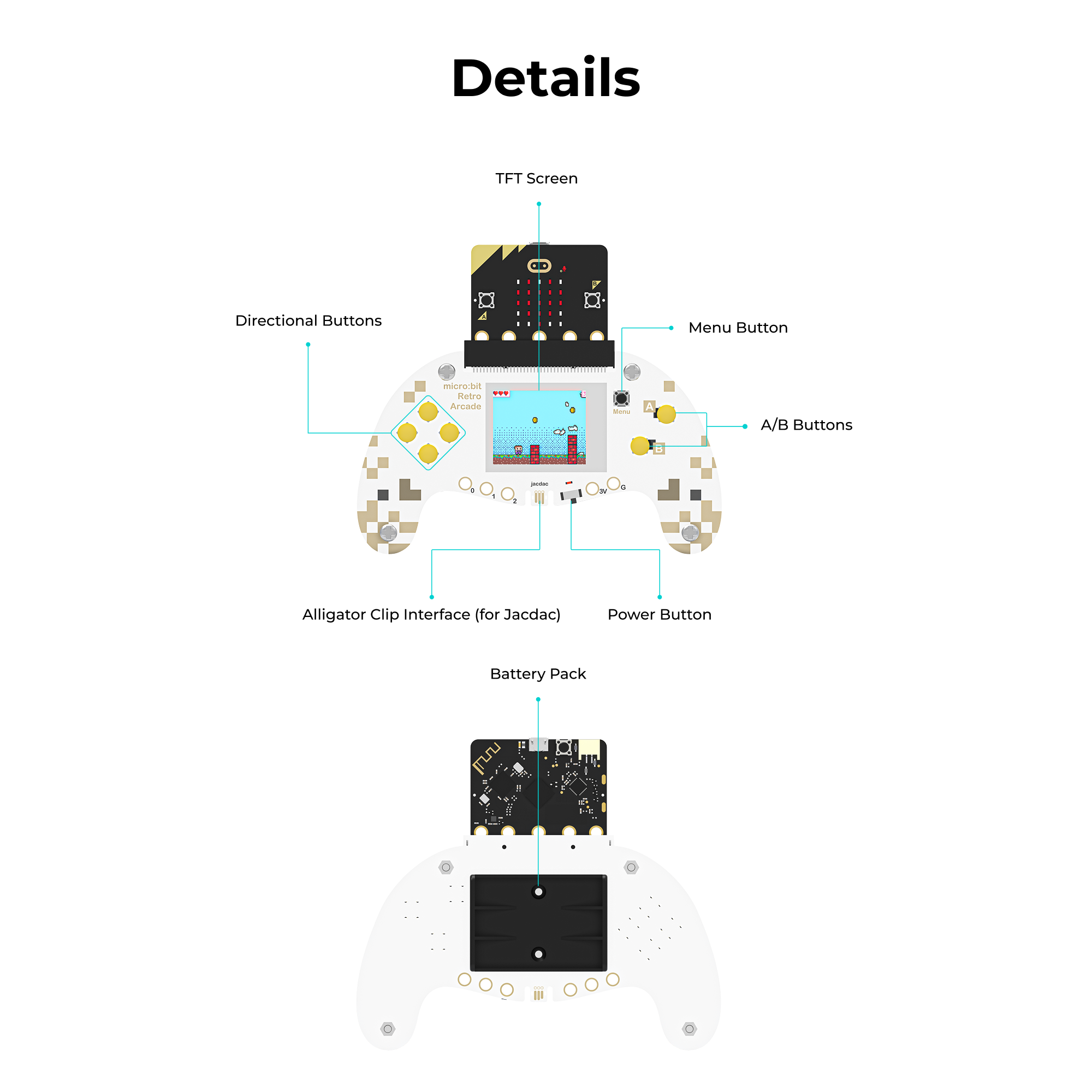 elecfreaks-makecode-arcade-console-jeu-programmable-micro-bit image 3