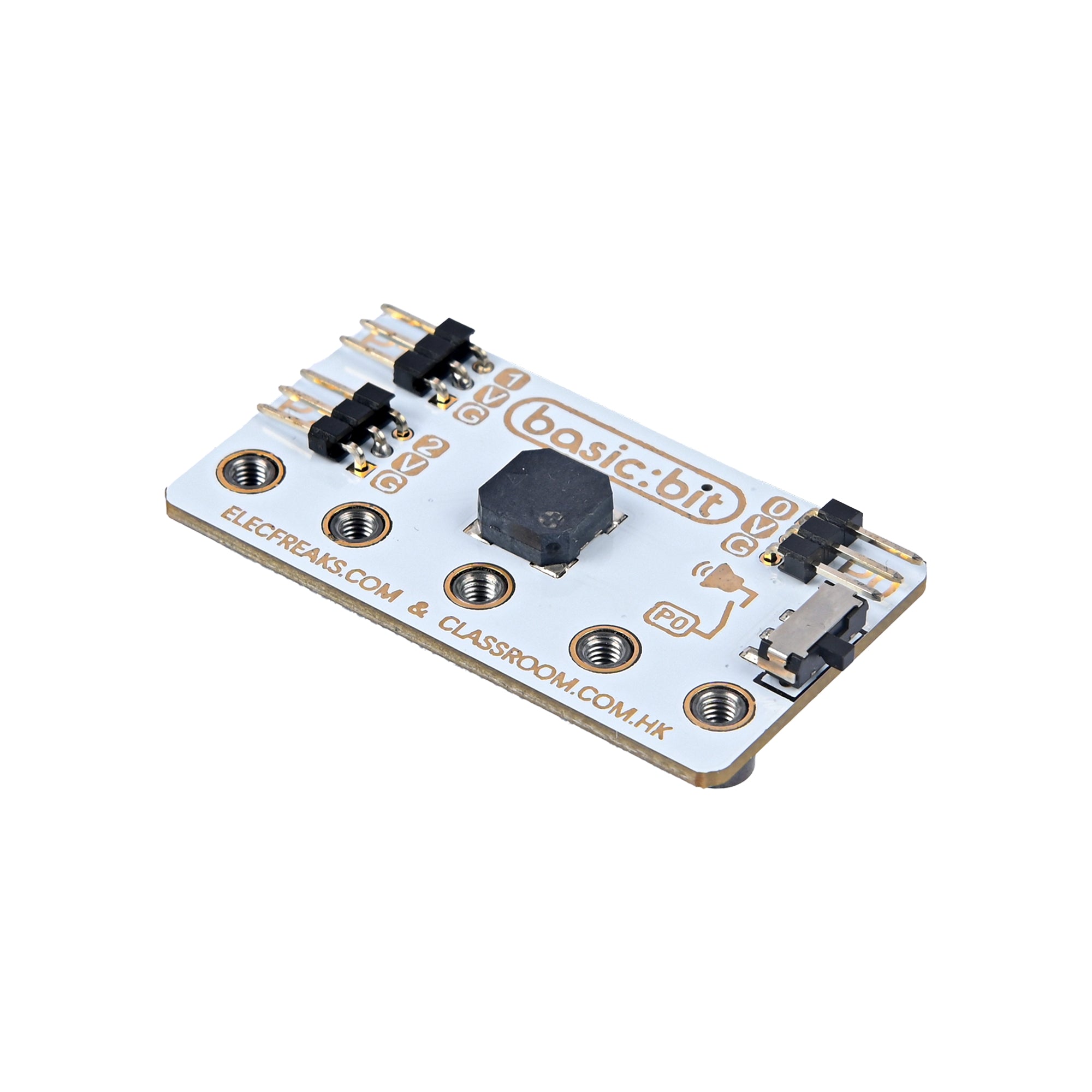 elecfreaks-basic-bit-carte-extension-micro-bit-buzzer-3-ports image 2