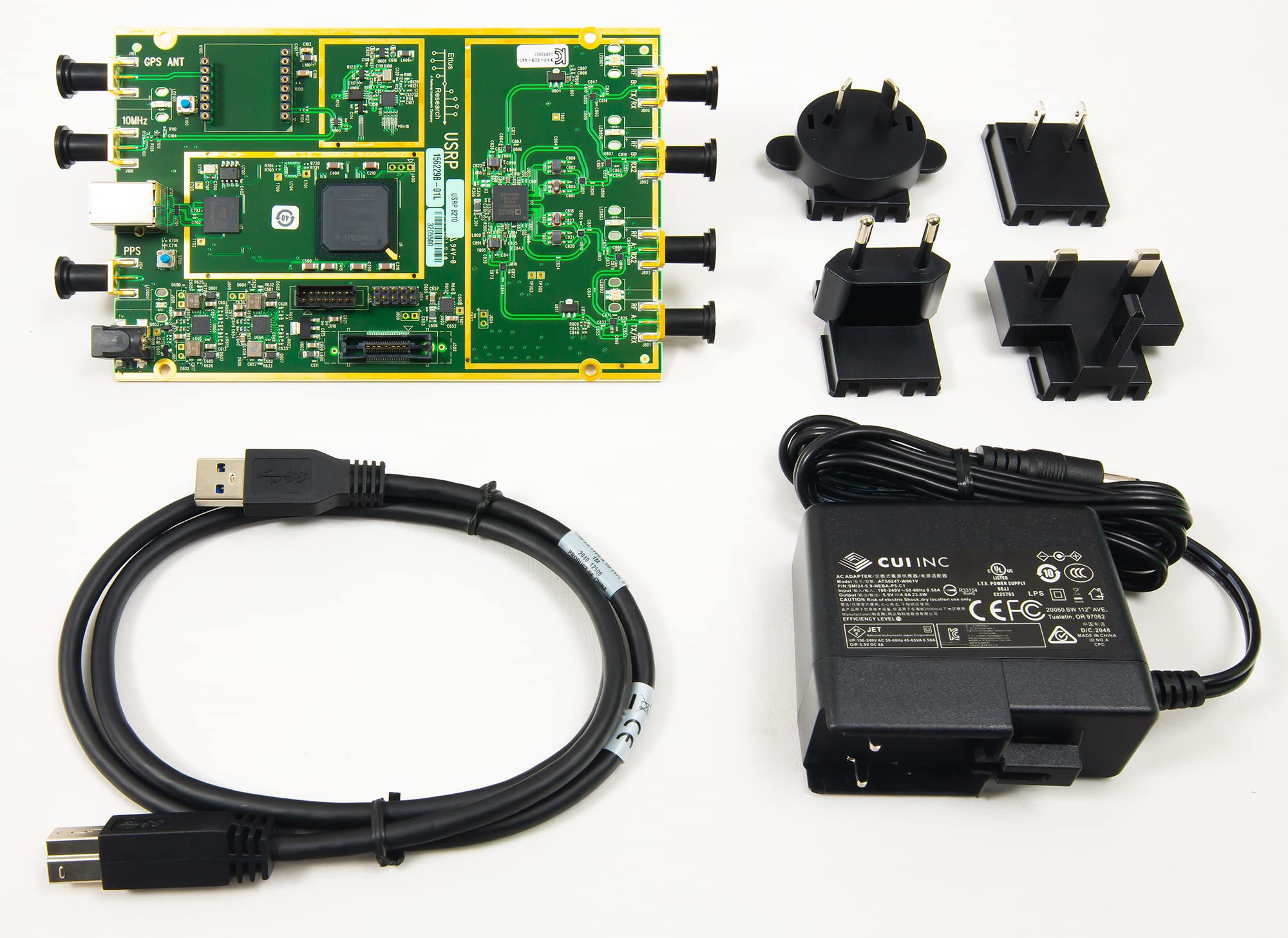 ettus-usrp-b210-carte-radio-logicielle-sdr-2x2-6ghz image 4