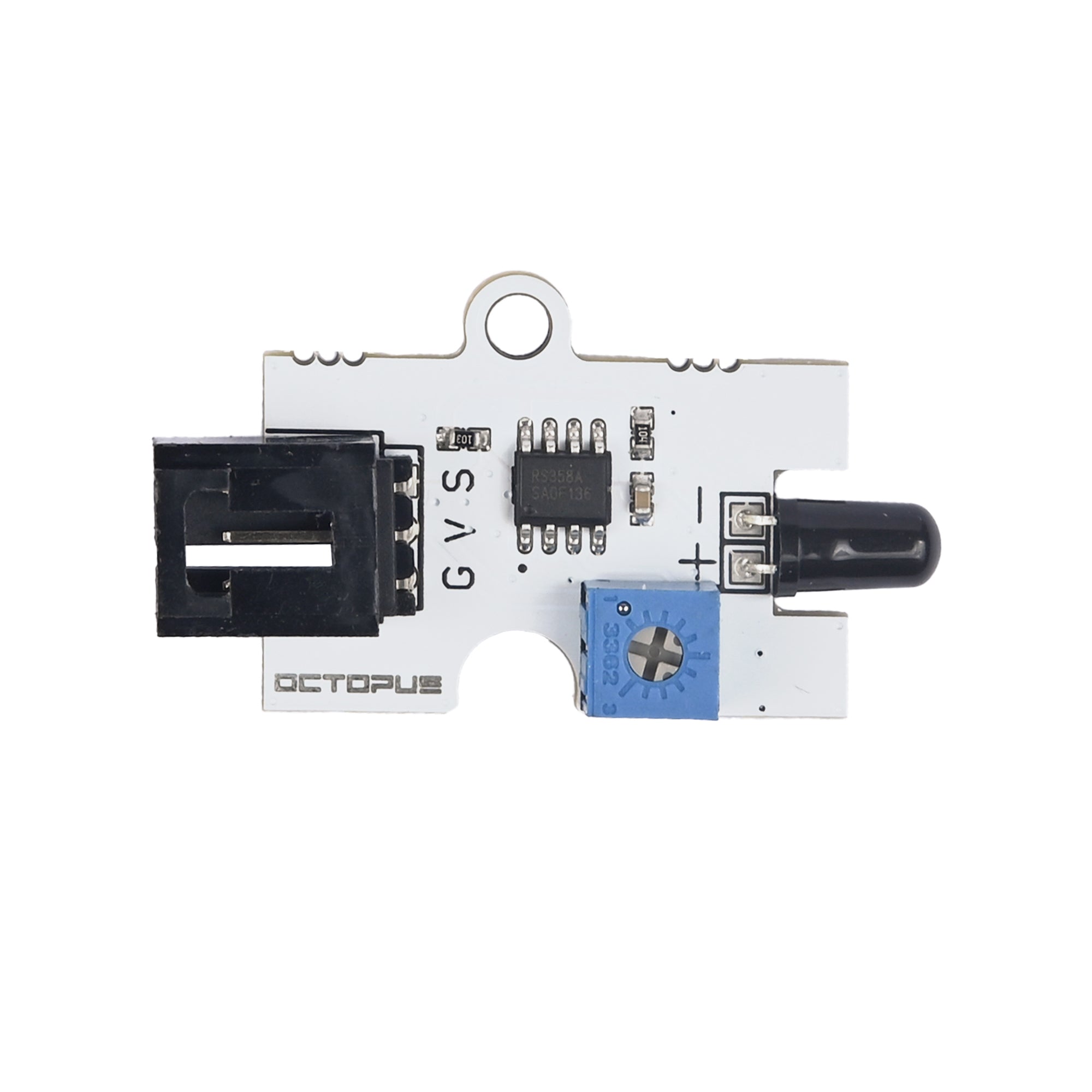 elecfreaks-octopus-capteur-suiveur-ligne-hunt-tcrt5000 image 1