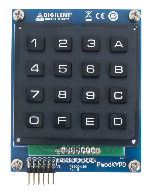 digilent-pmod-kypd-clavier-16-touches-module-gpio image 1